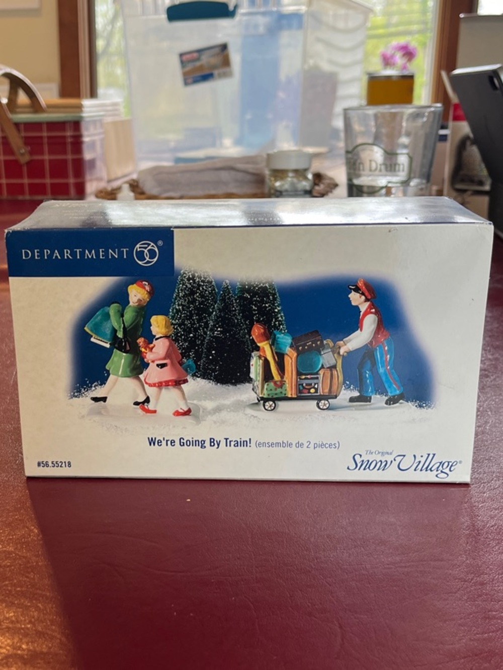 Department 56 Snow Village We’re Going By Train! 56.55218